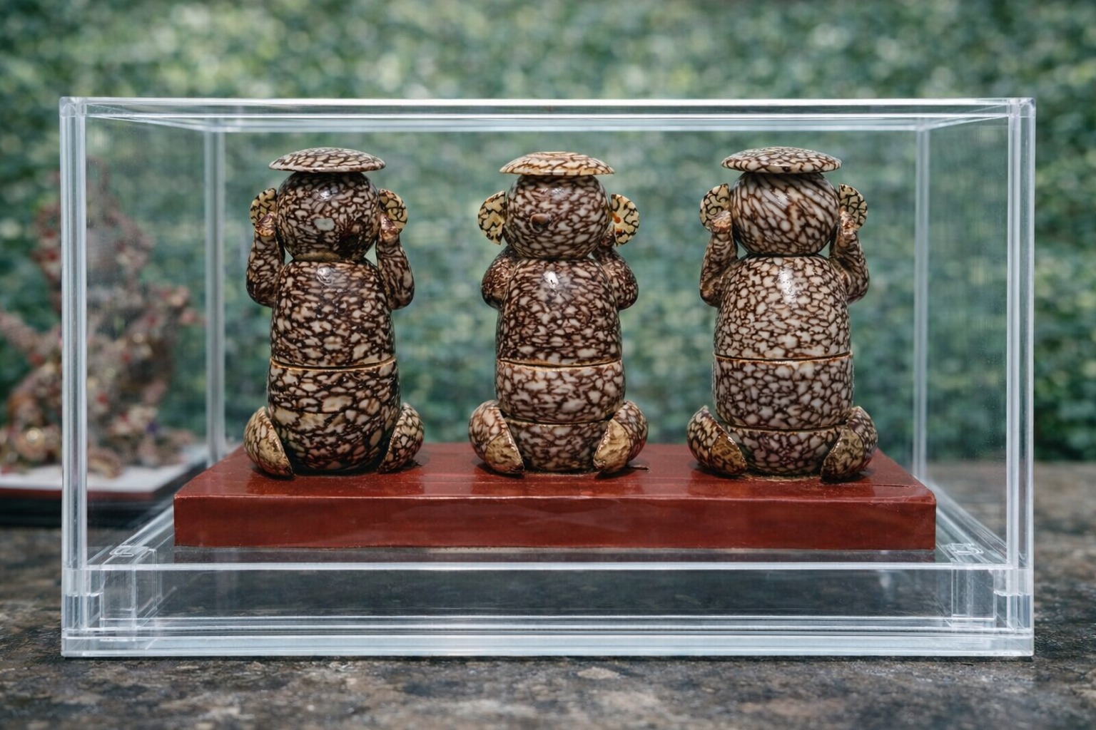 Three Monkey Set (5 inch) back