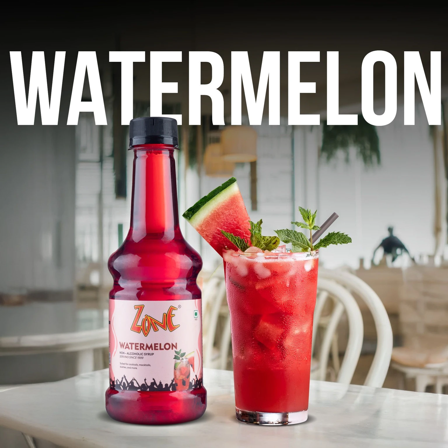 Watermelon Flavoured Syrup 300ml Watermelon3