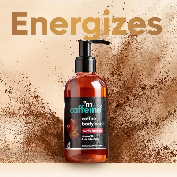 mCaffeine Coffee Body Wash with Berries