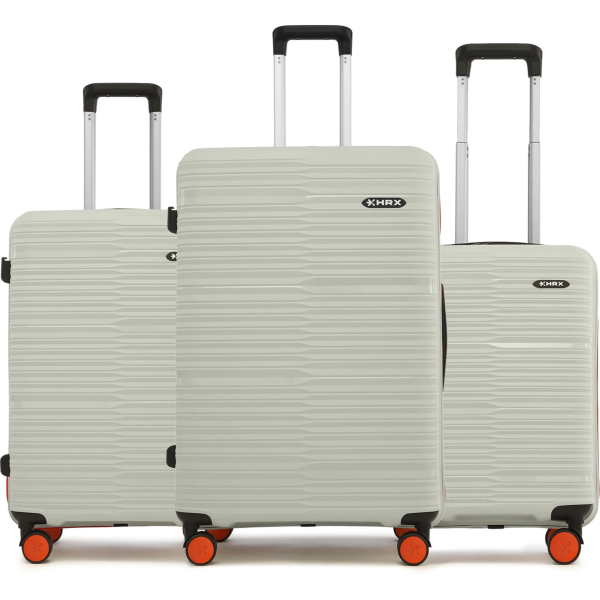 Hard Body Set of 3 Luggage 8 Wheels - Zanzibar 3 (Small 58cm | Medium 66cm | Large 75cm)
